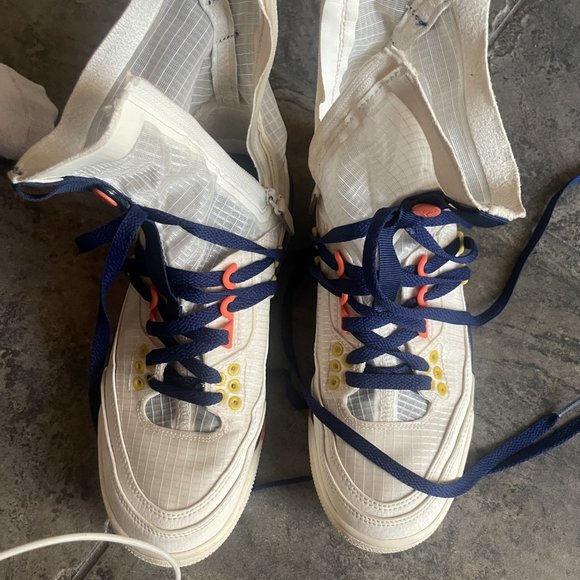 Women's Air Jordan 3 RTR EXP Lite 'Sail Blue Void' Sneaker - Picture 5 of 8